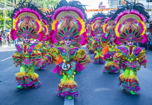 2019 Festiwal Masskara — Zdjęcie stockowe