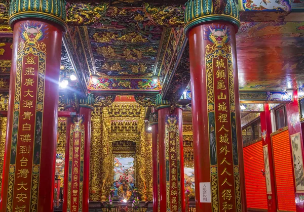 Świątynia Xianshu Sanshan — Zdjęcie stockowe