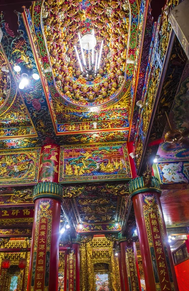 Świątynia Xianshu Sanshan — Zdjęcie stockowe