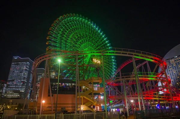 Yokohama Japonya'da Cosmo Clock 21 — Stok fotoğraf