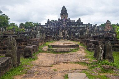 Kamboçya 'daki Ta Prohm tapınağı.