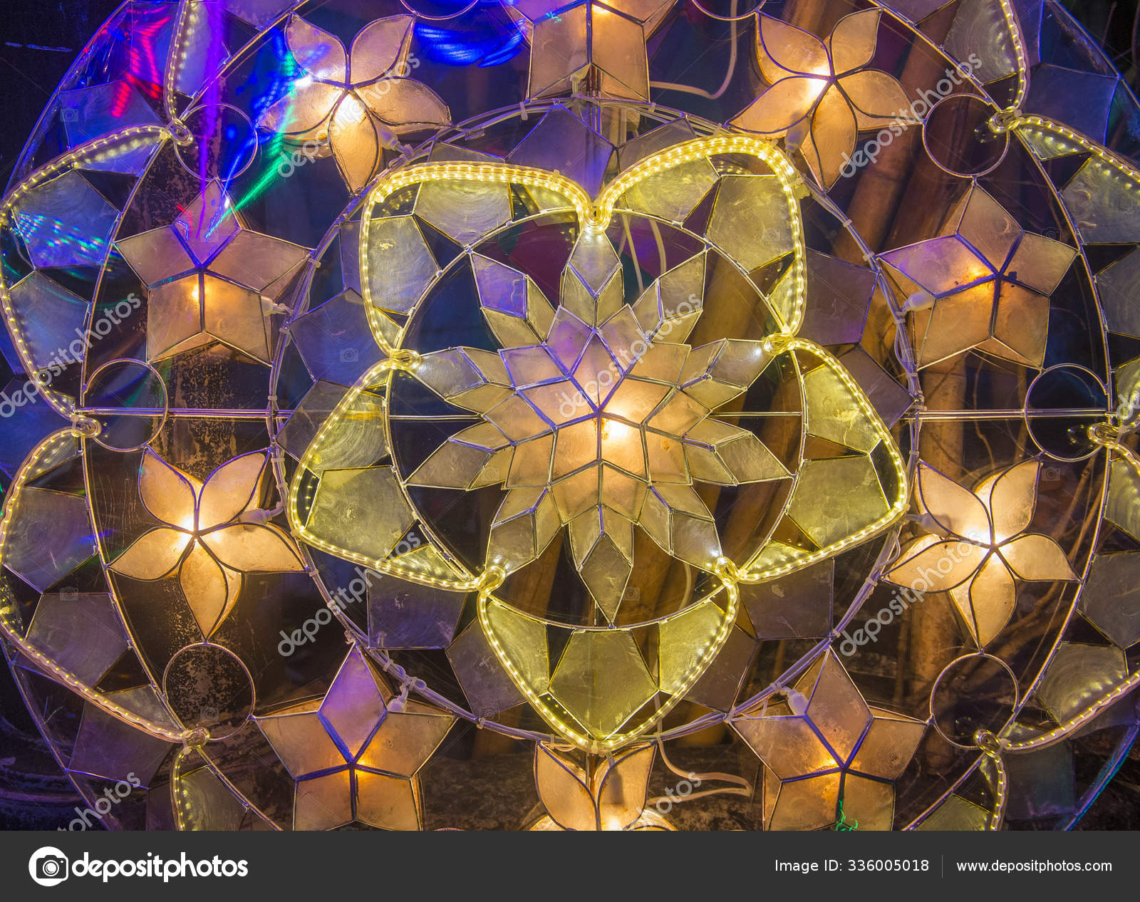 马尼拉圣诞灯笼 图库社论照片 C Kobbydagan