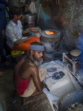 Mumbai Hindistan 'da Dharavi Mahallesi 