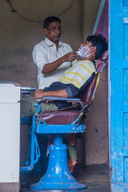 Mumbai Hindistan 'da Dharavi Mahallesi 