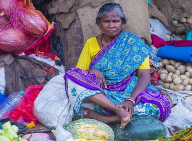 Mumbai Hindistan 'da Dharavi Mahallesi 