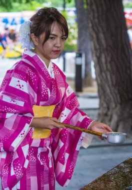 Chozuya Japon tapınağında