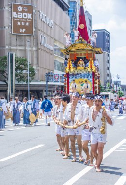 Gion Matsuri Kyoto Japonya 'da