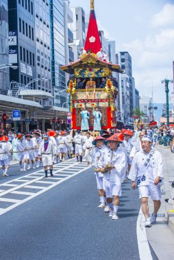 Gion Matsuri Kyoto Japonya 'da
