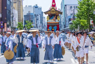 Gion Matsuri Kyoto Japonya 'da
