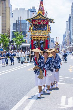 Gion Matsuri Kyoto Japonya 'da