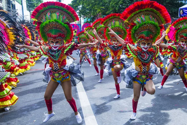 2019 Masskara Festivali — Stok fotoğraf