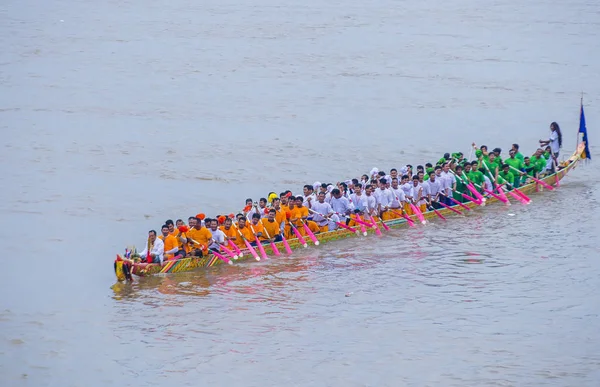 Phnom Penh Festa dell'acqua — Foto Stock