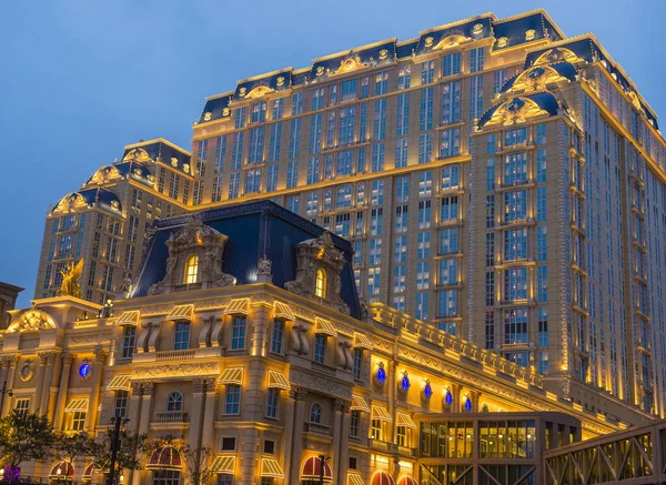 Macau Jan Het Parijse Hotel Casino Macau Januari 2020 Het — Stockfoto