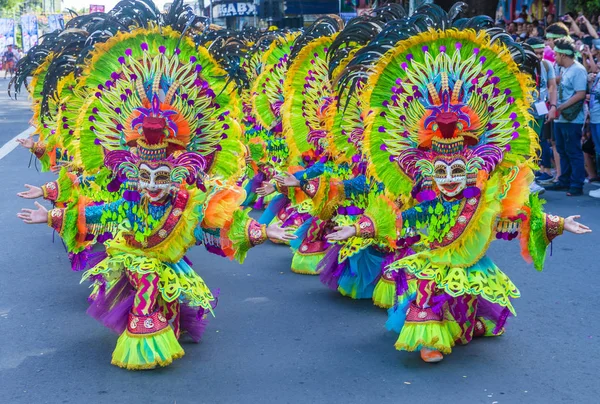 Bacolod Philippines Oct Participants Festival Masskara Bacolod Philippines Octobre 2019 — Photo