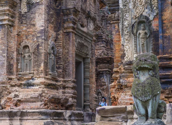Siem Reap Cambodia Oct Templo Banteay Srei Perto Siem Reap — Fotografia de Stock