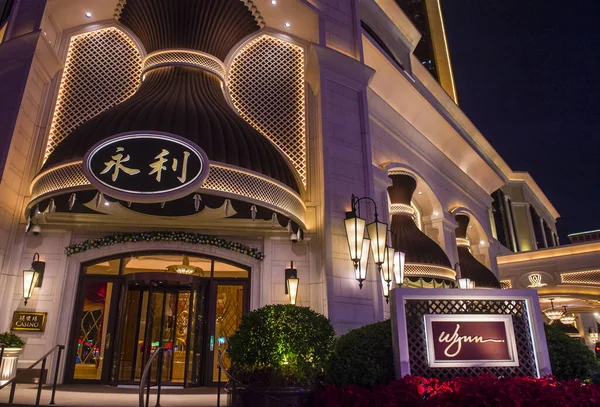 Macau Dic Wynn Hotel Casino Macau Diciembre 2019 Hotel Cuenta — Foto de Stock