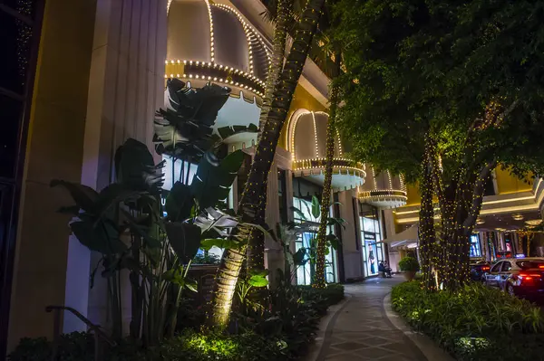 Macau Dec Wynn Hotel Casino Macao Décembre 2019 Hôtel Dispose — Photo