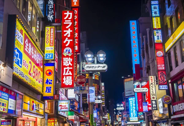 Токио Мая Ночной Вид Район Сибуя Токио Япония Мая 2018 — стоковое фото