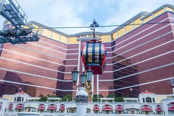 Macau Jan โรงแรมว พาเลซและคาส โนในมาเก าใน Januery 2020 โรงแรมม 1706 — ภาพถ่ายสต็อก