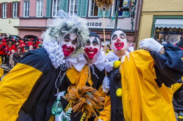 Rottweil Germany Feb Participants Rottweil Carnival Rottweil Germany February 2020 — 스톡 사진