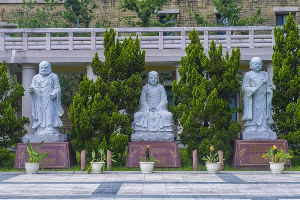 Monasterio Guang Shan Kaohsiung Taiwán Septiembre 2019 Monasterio Más Grande — Foto de Stock