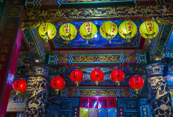 Kaohsiung Taiwan Sep Interior Zuoying Xianshu Sanshan Temple Kaohsiung Taiwan — стоковое фото