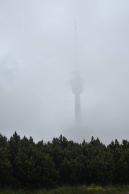 Sisli hava Praded Jeseniky, Çek Cumhuriyeti