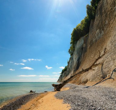 Beach Jasmund doğa Park, Almanya