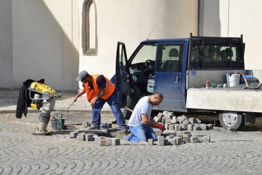 Opava, Çek Cumhuriyeti, 31 Mart, 2017, stonem editoryal fotoğrafı