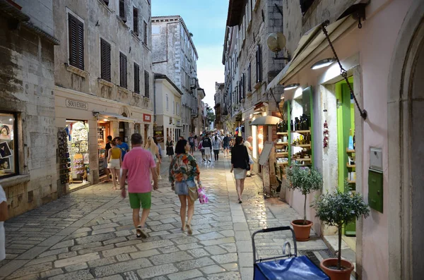 Porec yağmurda, Hırvatistan