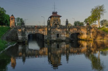 Tarihsel savak Vlatava Nehri, Horin, Çek Cumhuriyeti