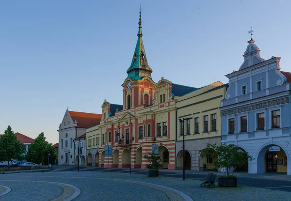 Главная Площадь Мельника Чехия — стоковое фото