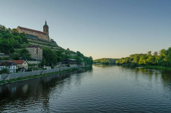 Melnik with Labe river, Czech Republic — Stock Photo, Image