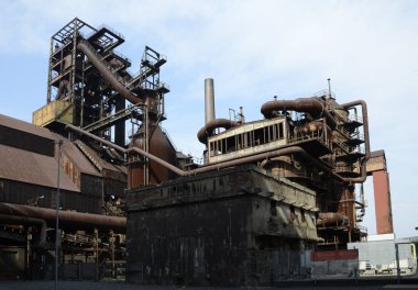 Patlama furnance, Vitkovice, Ostrava, Çek Cumhuriyeti