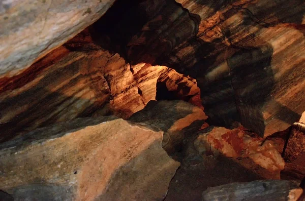 Chynov caves, Chynov, Czech Republic — Stock Photo, Image