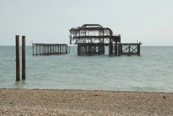 Old Pier in Brighton, Great Britain — Stock Photo, Image