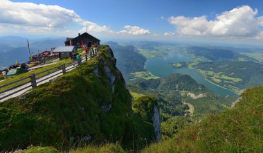 Schafberg tepe turist yazlık, Avusturya, Alpler Dağı