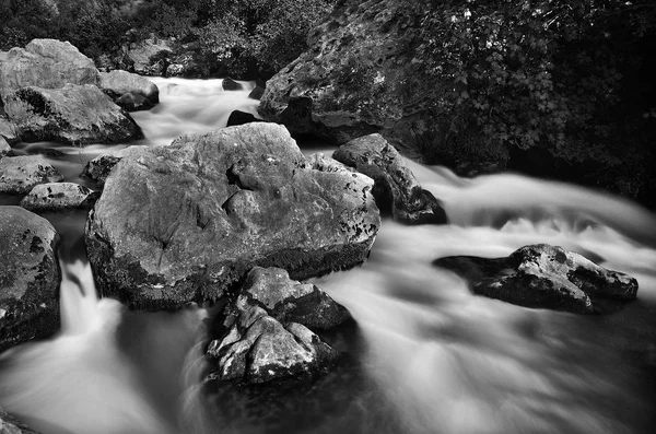 瀑布蒂河附近 Omis，克罗地亚 — 图库照片