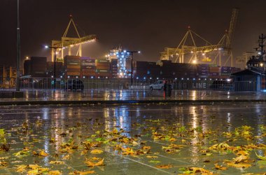 4 Kasım, 2016, editoryal fotoğraf bağlantı noktası Koper, Koper, Slovenya