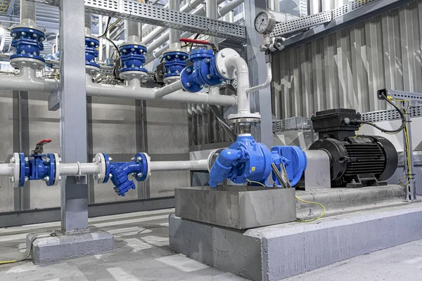 捷克共和国石油化工技术加成泵站 免版税图库图片