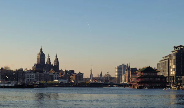 Amsterdam Stadtblick — Stockfoto