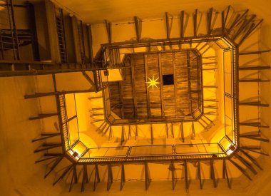 Ahşap çatı St. Sophia Katedrali