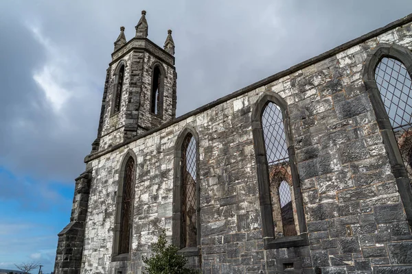 Ruinas de la histórica iglesia de Dunlewey — Foto de Stock