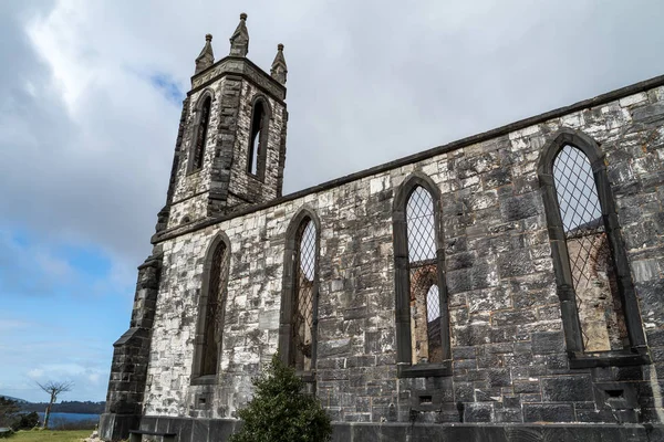 Ruínas da histórica igreja Dunlewey — Fotografia de Stock
