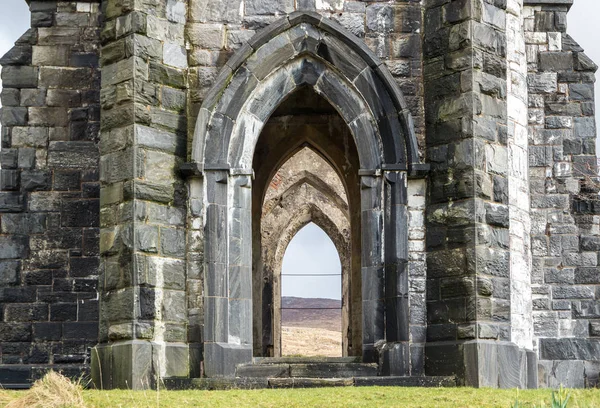 Ruinele bisericii istorice Dunlewey — Fotografie, imagine de stoc