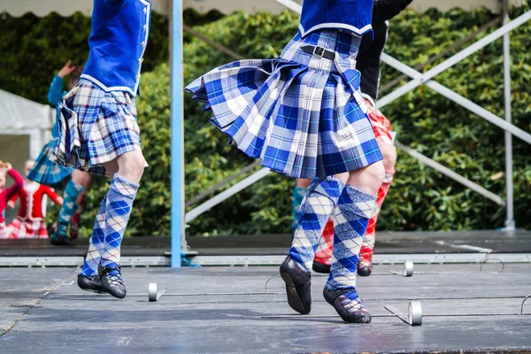 Шотландський меч танцю — стокове фото