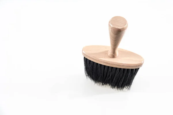 Cepillo de peluquería de madera aislado — Foto de Stock