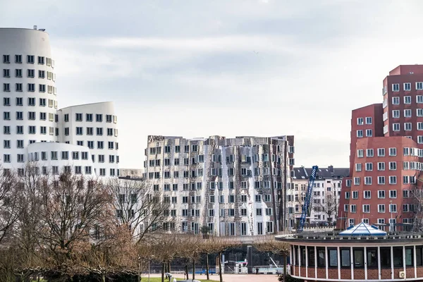 Skyline van Düsseldorf — Stockfoto