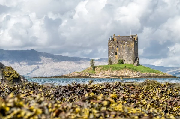 El castillo histórico Stalker en Argyll — Foto de Stock