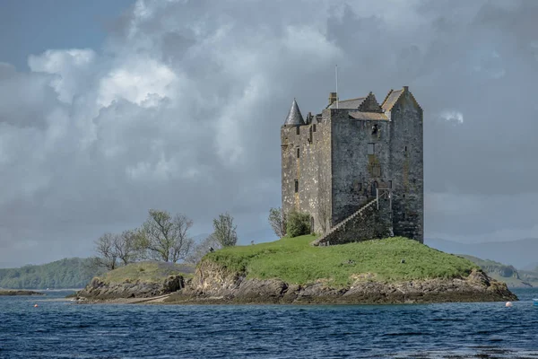 El castillo histórico Stalker en Argyll — Foto de Stock